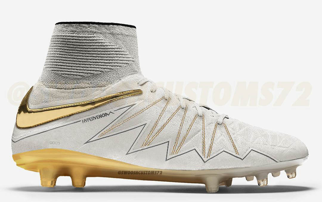 Nike 'Touch of Gold' Concept Boots Pack by Swoosh Customs - Footy Headlines