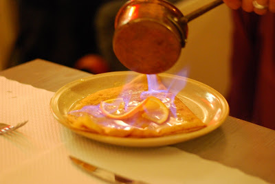 Receta de Crepes al Gran Marnier Receta de Crepes al Gran Marnier