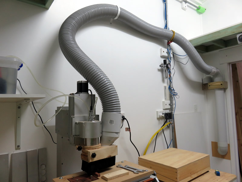Pluredro blog CNC router and dust collection system
