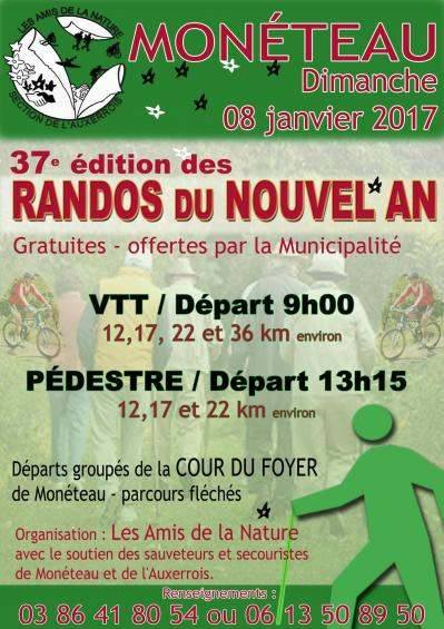 randonnee vtt yonne 2016