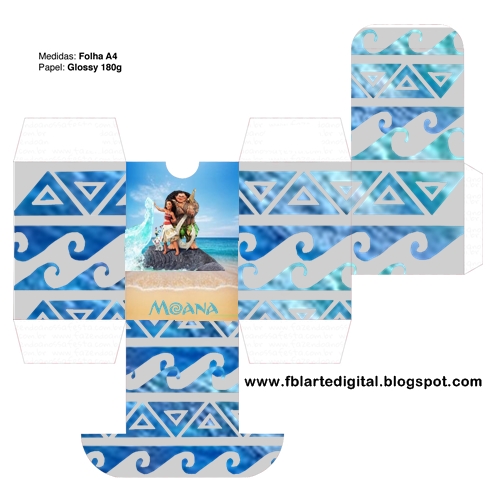 Moana Birthday: Free Printable Boxes. Moana Birthday: Free Printable Boxes.