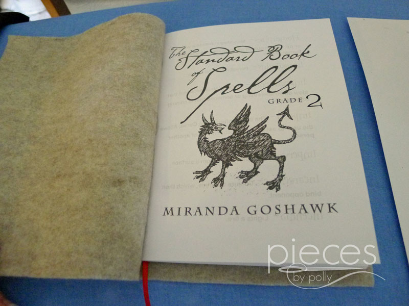 Pieces by Polly: Harry Potter Printable Spell Books - Sew and No-Sew ...