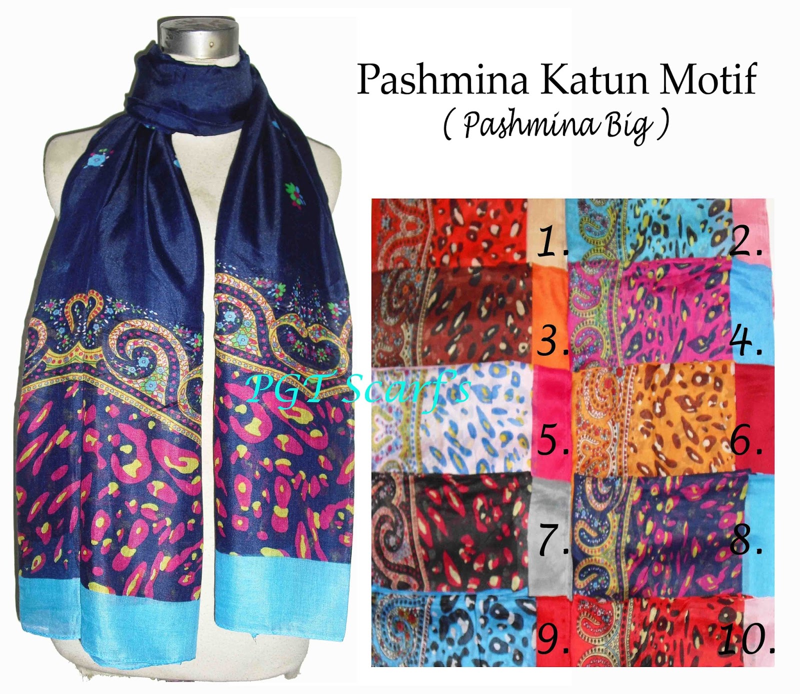 Pashmina Katun Big pashmina katun big