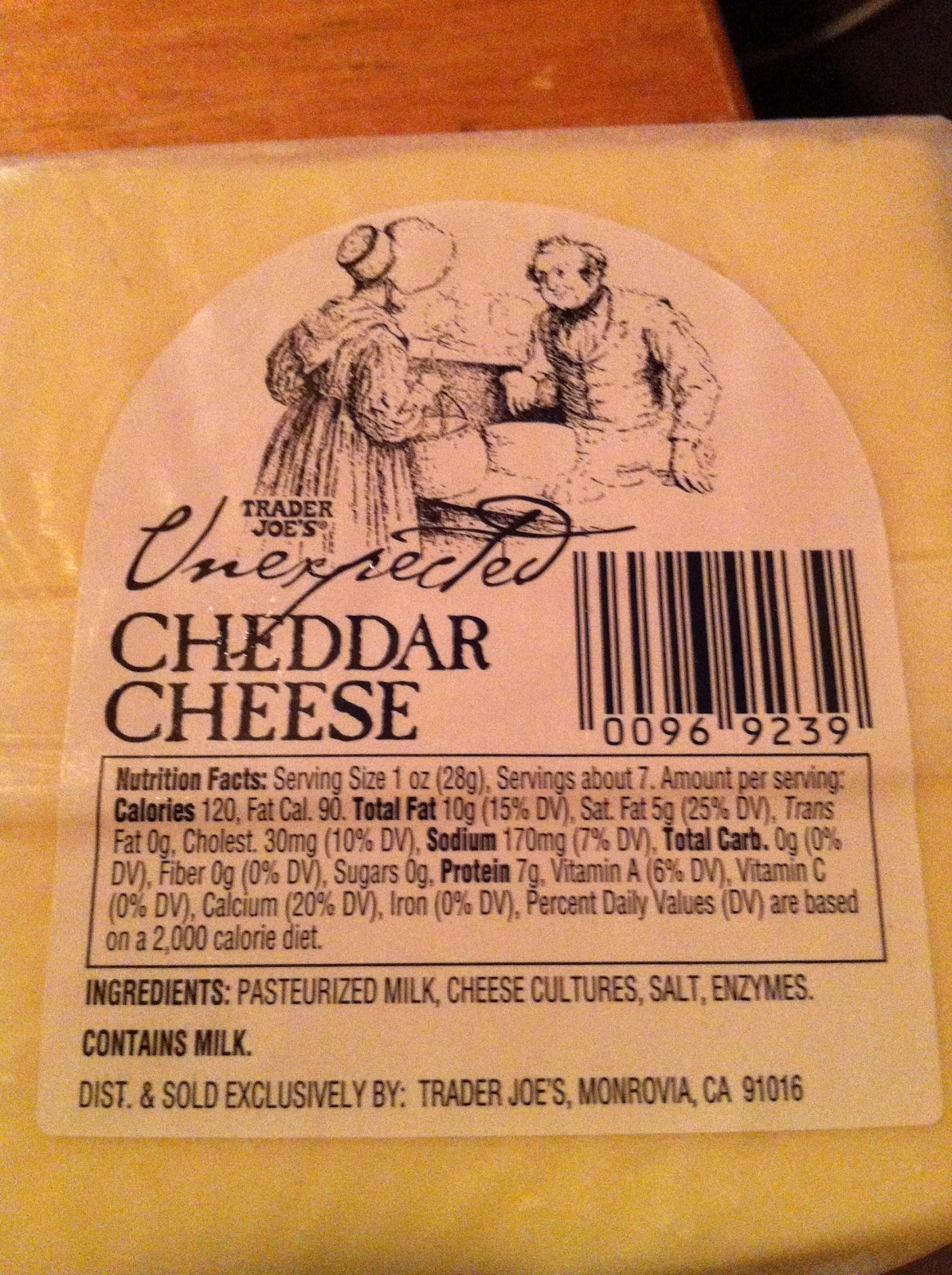 LILY ON THE LAM! New Product Wednesdays Trader Joe's Unexpected Cheddar Cheese