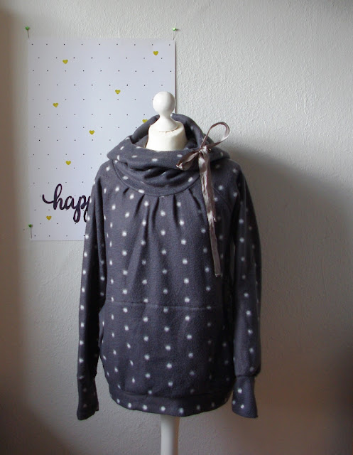 Raglan Hoodie aus Fleece selber nähen Raglan Hoodie aus Fleece selber nähen