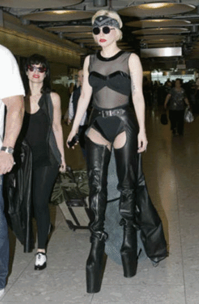 high heels Lady Gaga