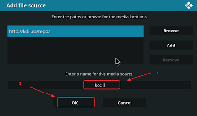 Enter the path to download Covenant Kodi Addon Enter the path to download Covenant Kodi Addon