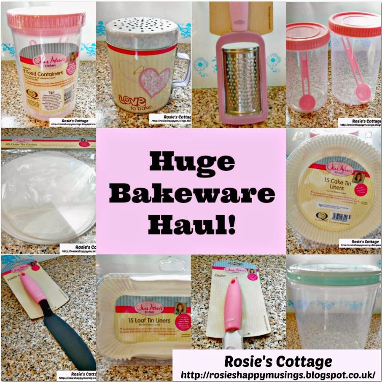 Rosie's Cottage Huge Jane Asher Bakeware Haul!