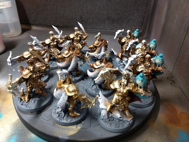 Some of the painting in progress at the moment For just one inspirational point you can help this poor models come to life