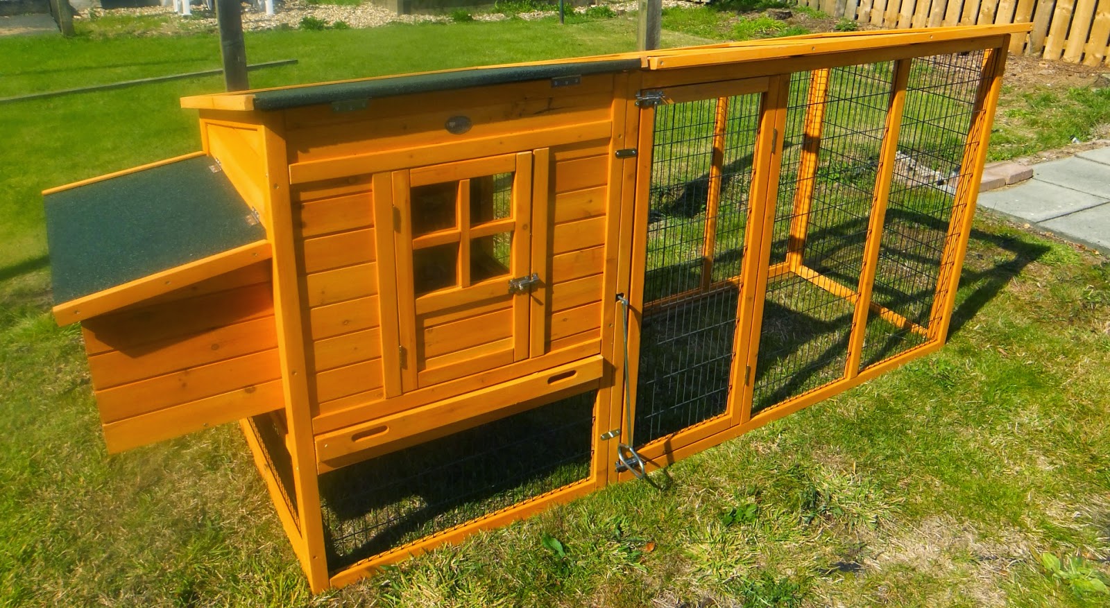 Fun as a Gran The chickens love their Windsor chicken coop