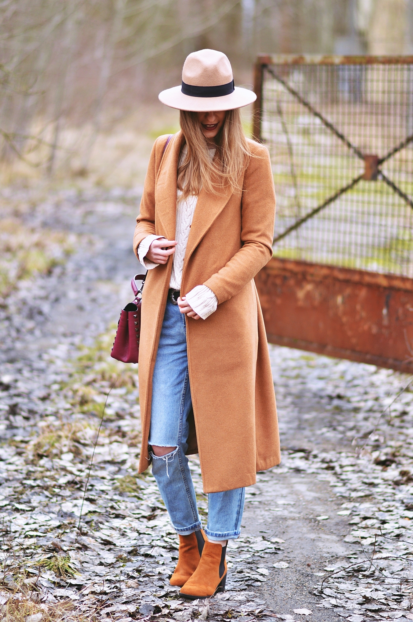 Idealna para - płaszcz + boyfriend'y