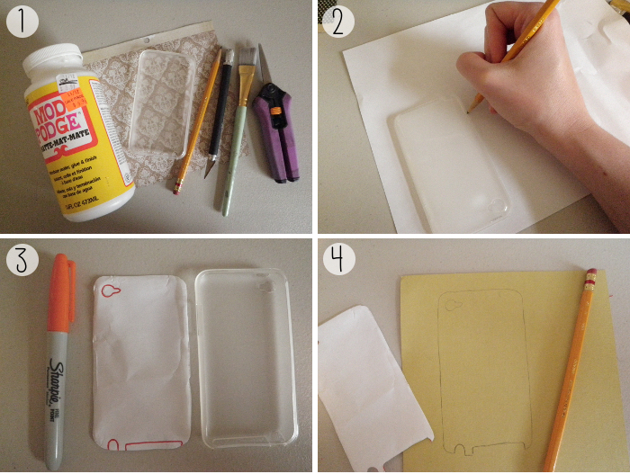 oh whimsical me Changeable iPhone/iPod Case DIY