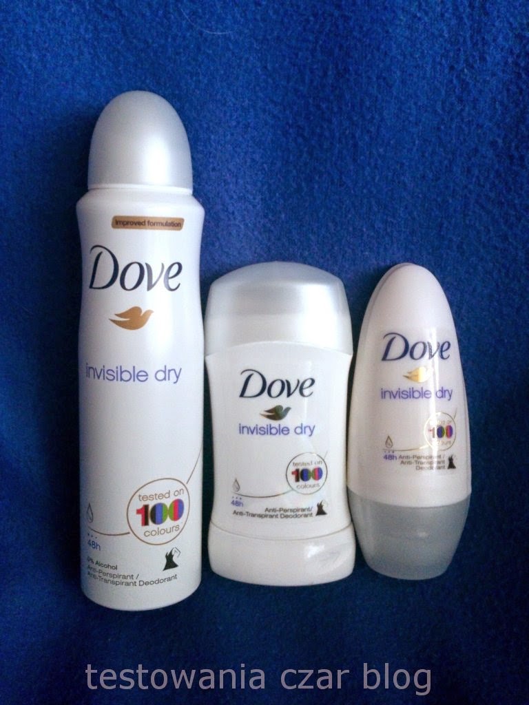 Antyperspirant Dove Invisible Dry, testowanie z BabyBoom