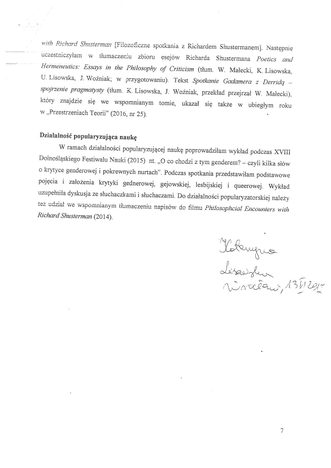 Dziesięć Do Zera O Nauce Wspak