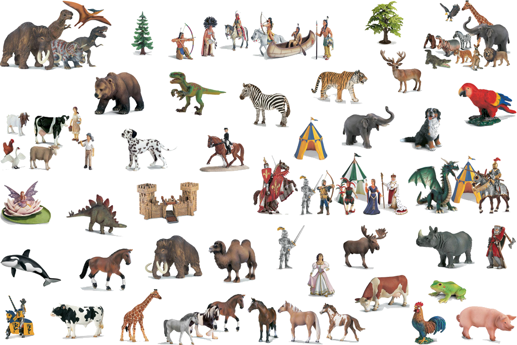Dimkin Dvorik: Schleich. Фигурки животных, людей и сказочных персонажей.