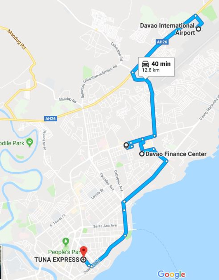 Dacudao Davao City Map Builder's Journal: Travel To Magnificent Davao City Mindanao - 1St And 2Nd  Business Trip