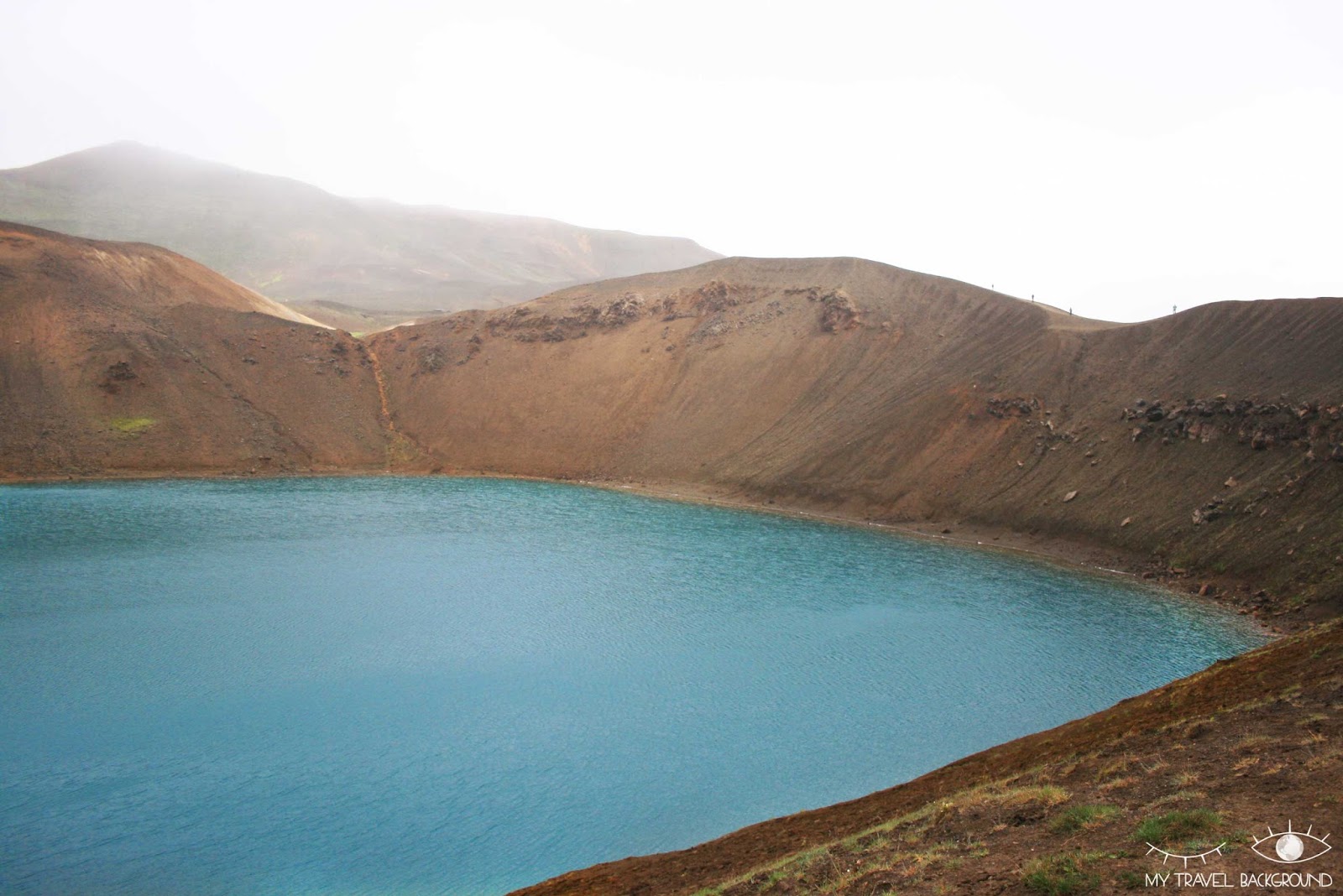 My Travel Background : 2 jours autour du lac Myvatn en Islande - Cratère de Viti