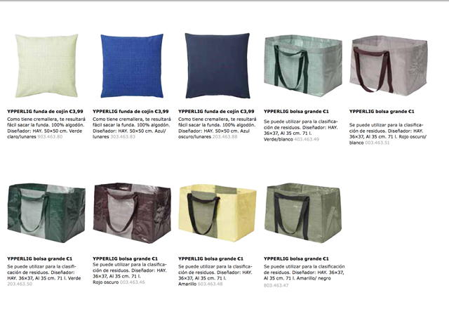 YPPERLING la nueva colección de IKEA en colaboración con HAY