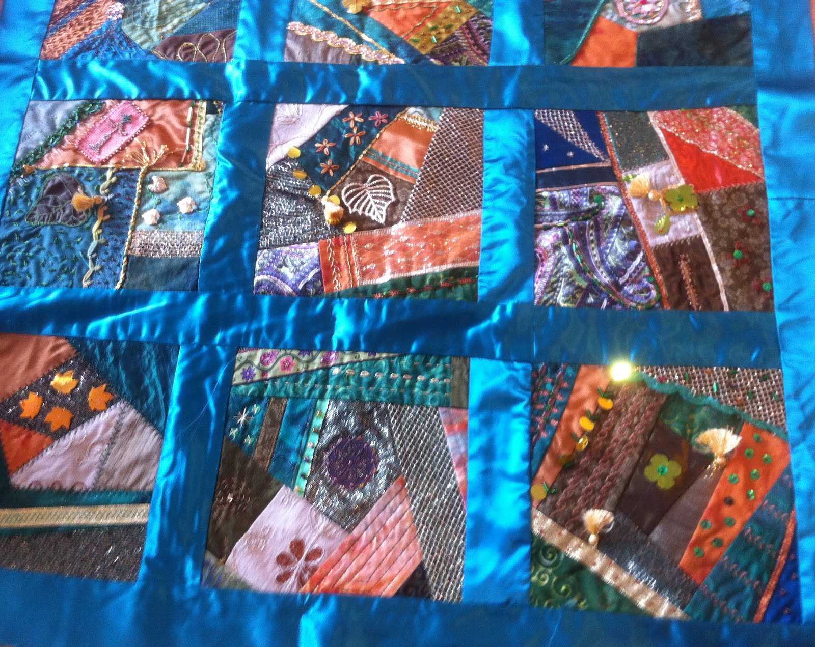 Quilters Cottage Norfolk Barbara and Crazy Patchwork