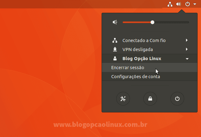 Como encerrar a sessão no GNOME Shell Como encerrar a sessão no GNOME Shell