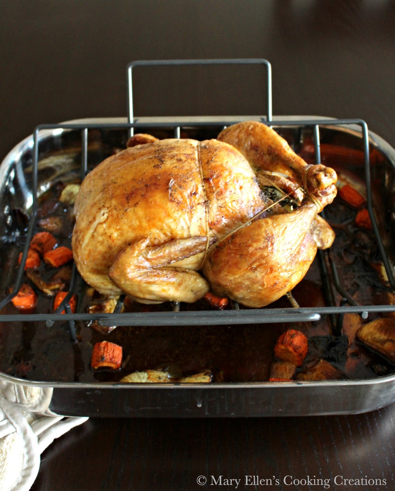 Mary Ellen's Cooking Creations The Perfect Roast Chicken Includes a Step by Step Guide to