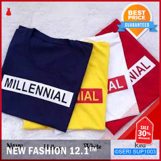 SUP1003K16 Kaos Wanita Mill Millenialtee Cantik Murah BMGShop