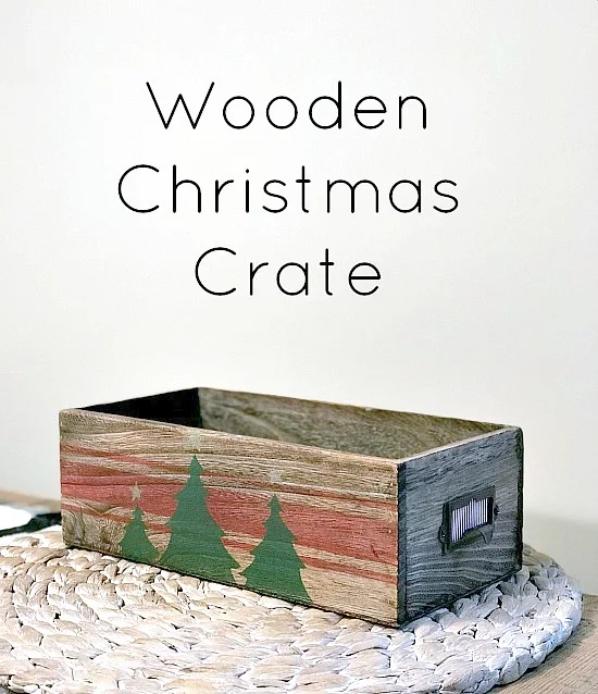 Make a Stenciled Christmas Catalog Drawer. Homeroad.net
