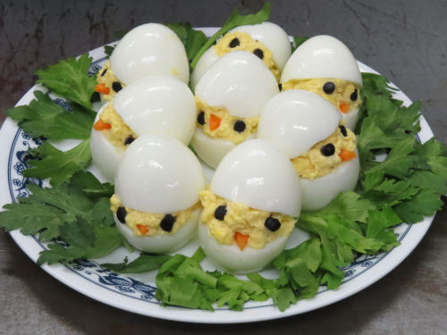 Deviled egg chicks