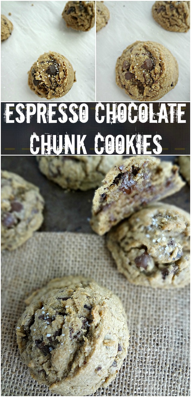 The Cooking Actress Espresso Chocolate Chunk Cookies