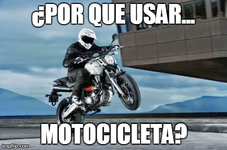 ¿Por que usar moto?