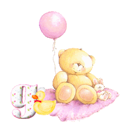 Abecedario de Osita de Peluche con Globo. Teddy Bear with Balloon Abc.