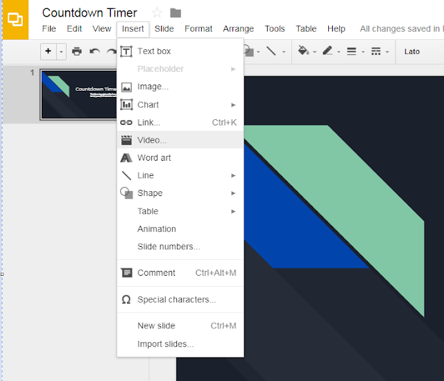 Know Your Why! Countdown Timers in Google Slides