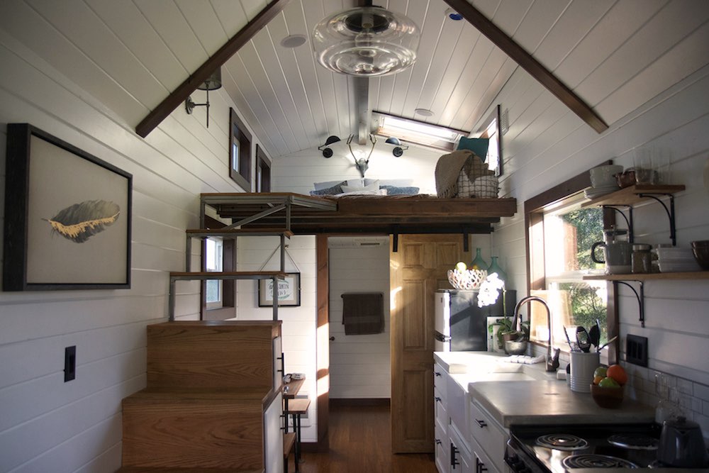 Rv Stove Oven >> TINY HOUSE TOWN: The NW Haven From Tiny Heirloom Rv Stove Oven >> TINY HOUSE TOWN: The NW Haven From Tiny Heirloom