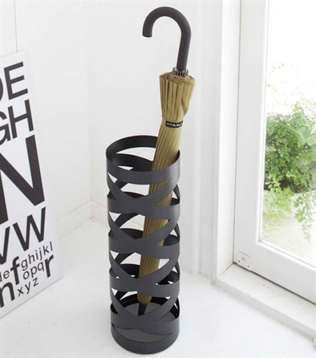 black umbrella stand black umbrella stand