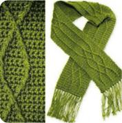 Bufanda a Crochet Bufanda a Crochet