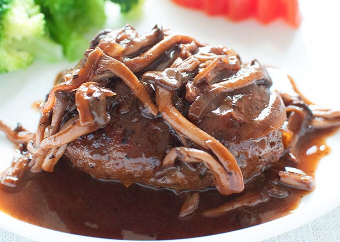 Stewed Hamburg Steak Recipe Stewed Hamburg Steak Recipe