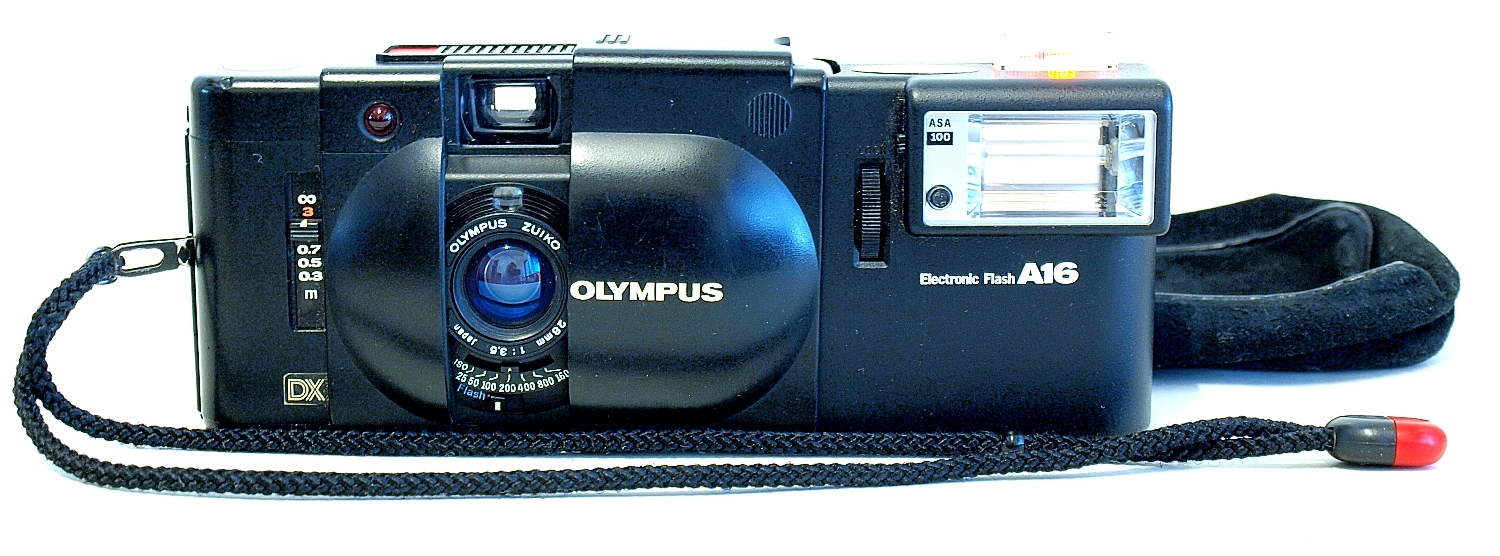 olympus a16 flash