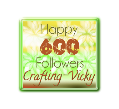 Crafting Vicky Winner Post for 600 Followers Giveaway
