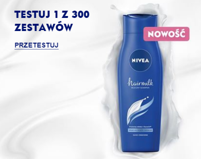 Wygraj 1 z 300 zestawów kosmetyków do włosów Nivea Konkurs