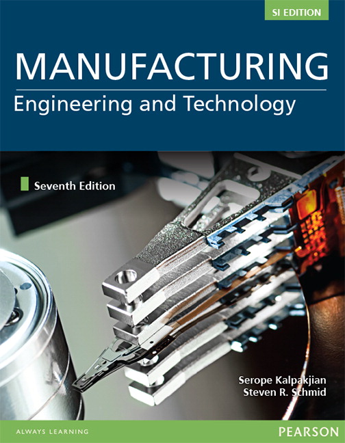 Solution Manual of Manufacturing Science and Technology By Serope Kalpakjian New Edition PDF
