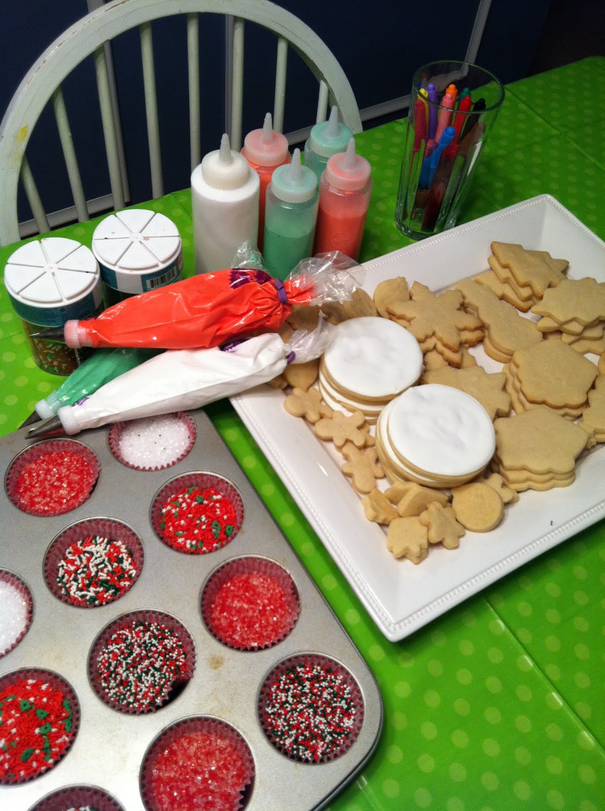 One Preppy Cookie Christmas Cookie Decorating