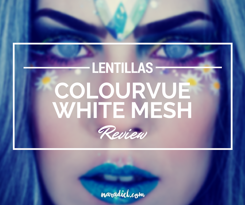 lentillas Colourvue Crazy Lens White Screen de Uniqso lentillas Colourvue Crazy Lens White Screen de Uniqso