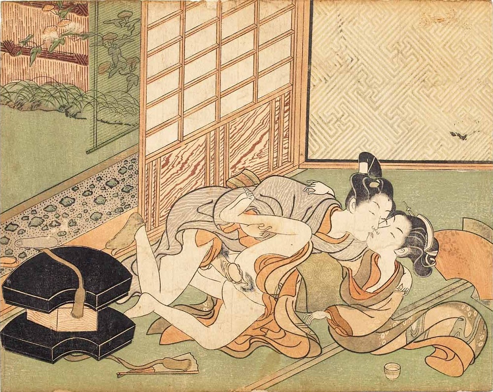 японские гравюры эротика фото 48