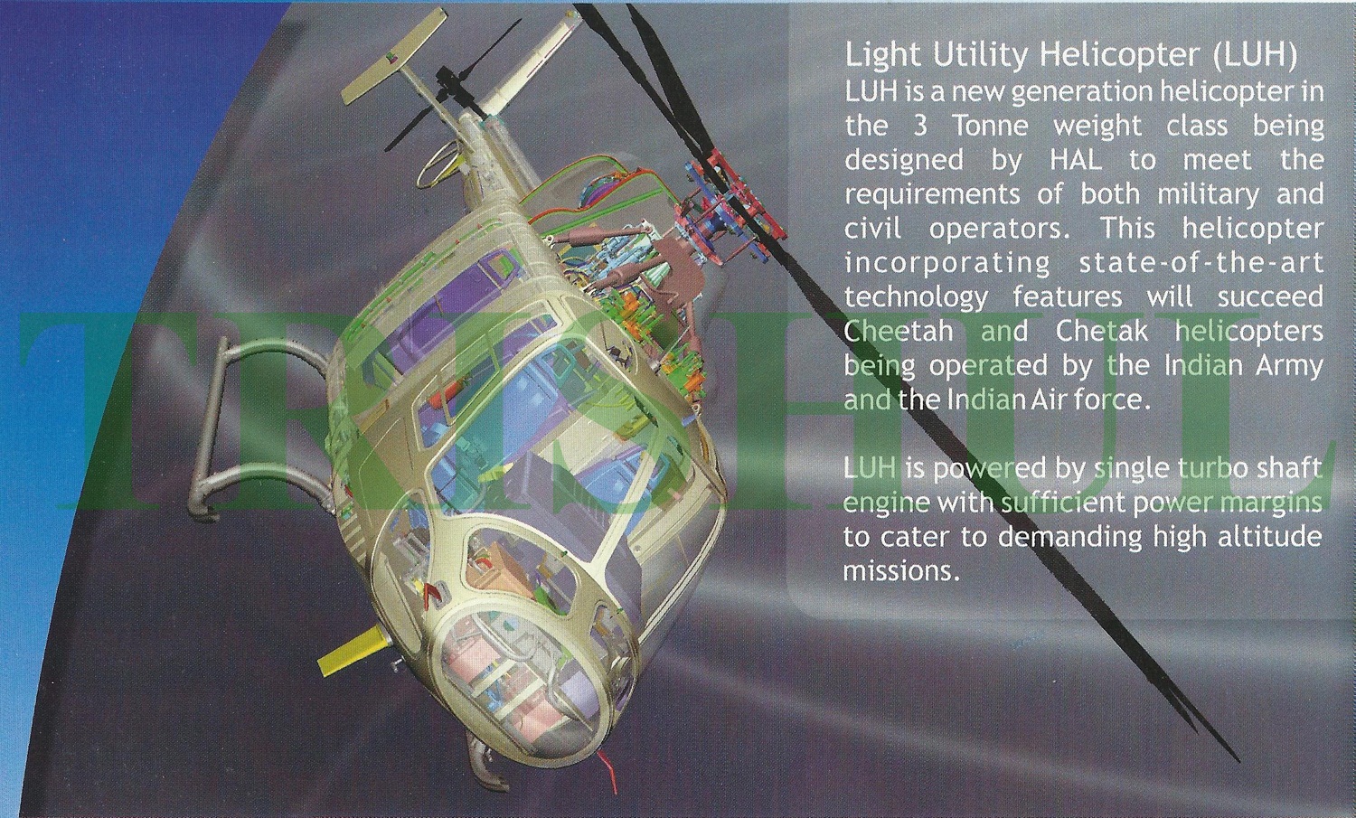 TRISHUL HAL's Light Utility Helicopter