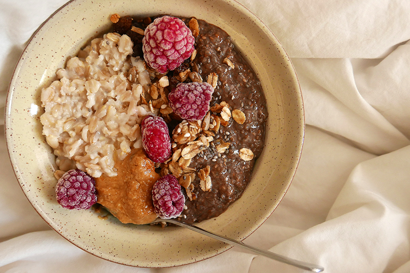 Owsianka z puddingiem chia Jem Krem