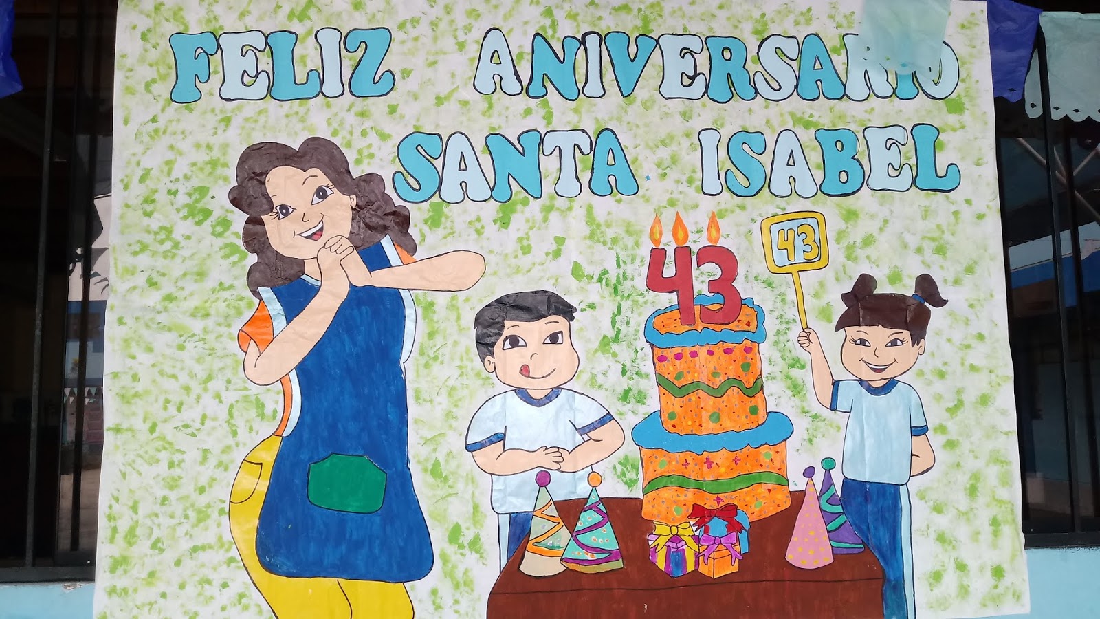 I.E. 6086 SANTA ISABEL CONCURSOS DE MURALES Y AMBIENTACIÓN DE AULA