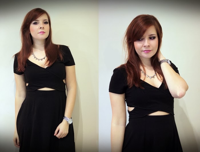 Cut off dress
