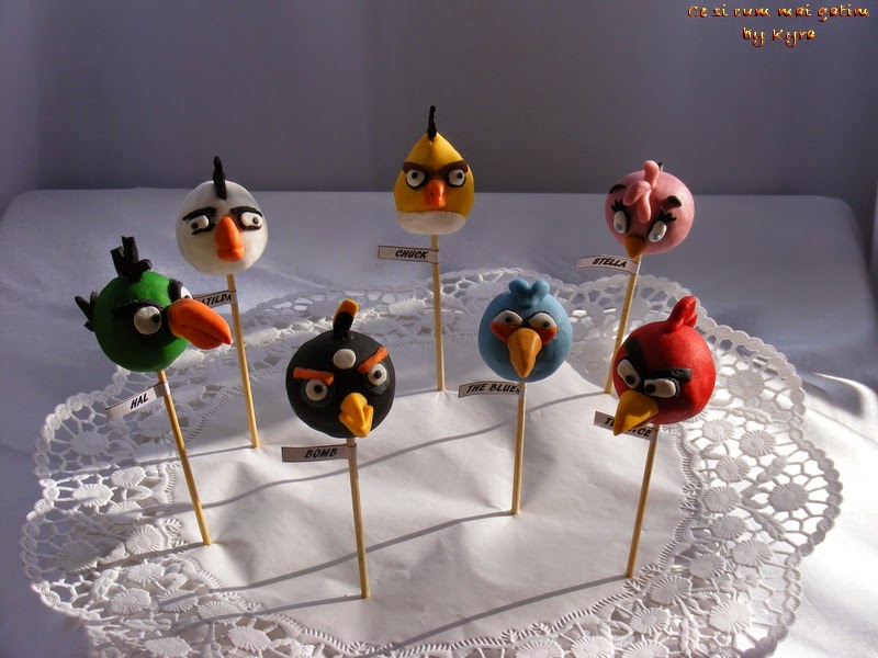 Angry birds - candy pops