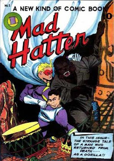 Mad Hatter 1 cover: 'A Man Who Returned from Death as a Gorilla'