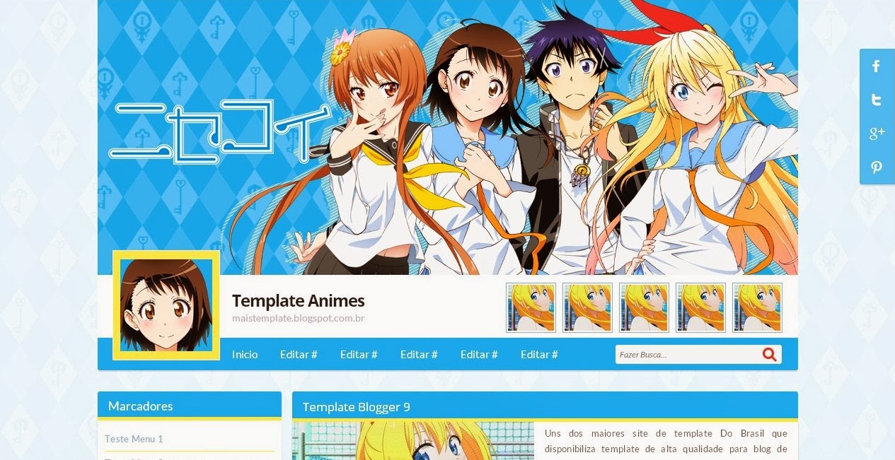 Template Animes moderno 0029